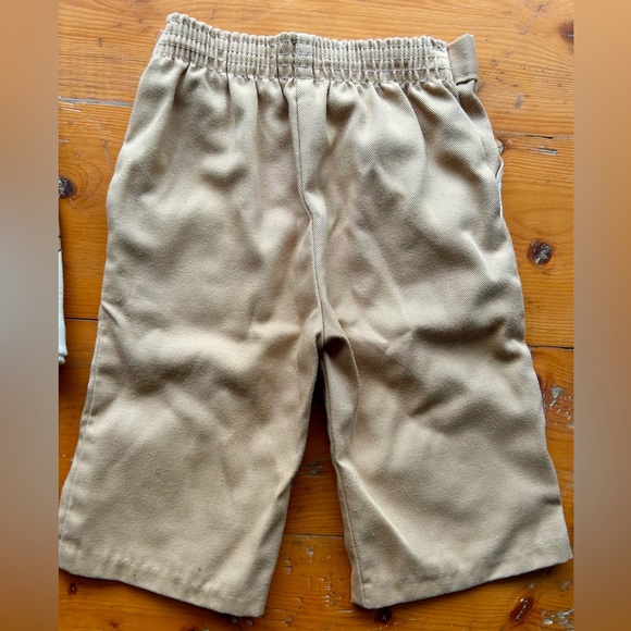 JCPenney Toddletime Little Camper Outfit size 6mos Tent T-shirt & Cargo Pants - Picture 8 of 11